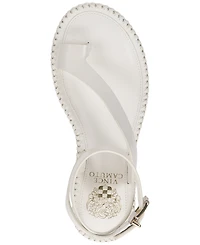 Vince Camuto Women's Libahs Braided Toe-Loop Round Toe Flat Sandals