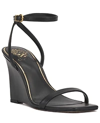 Vince Camuto Women's Ambee Square Toe Wedge Sandals