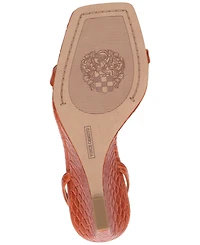 Vince Camuto Women's Ambee Square Toe Wedge Sandals