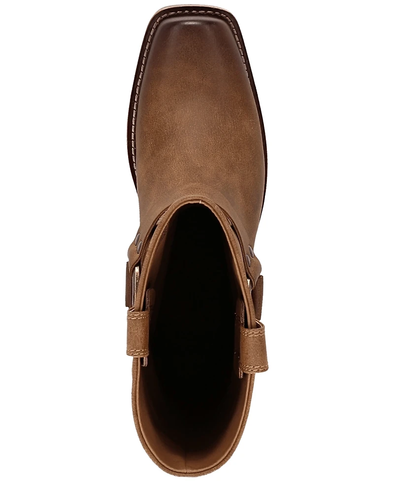 Frye and Co. Women's Lorrie Harness Stacked Heel Boots