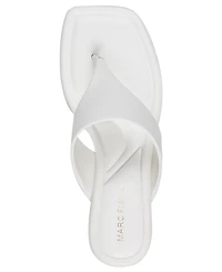 Marc Fisher Women's Yael Slip-On Square Toe Dress Sandals