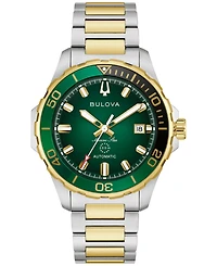 Bulova Men's Marine Star Series B Automatic Two-Tone Stainless Steel Bracelet Watch 45mm