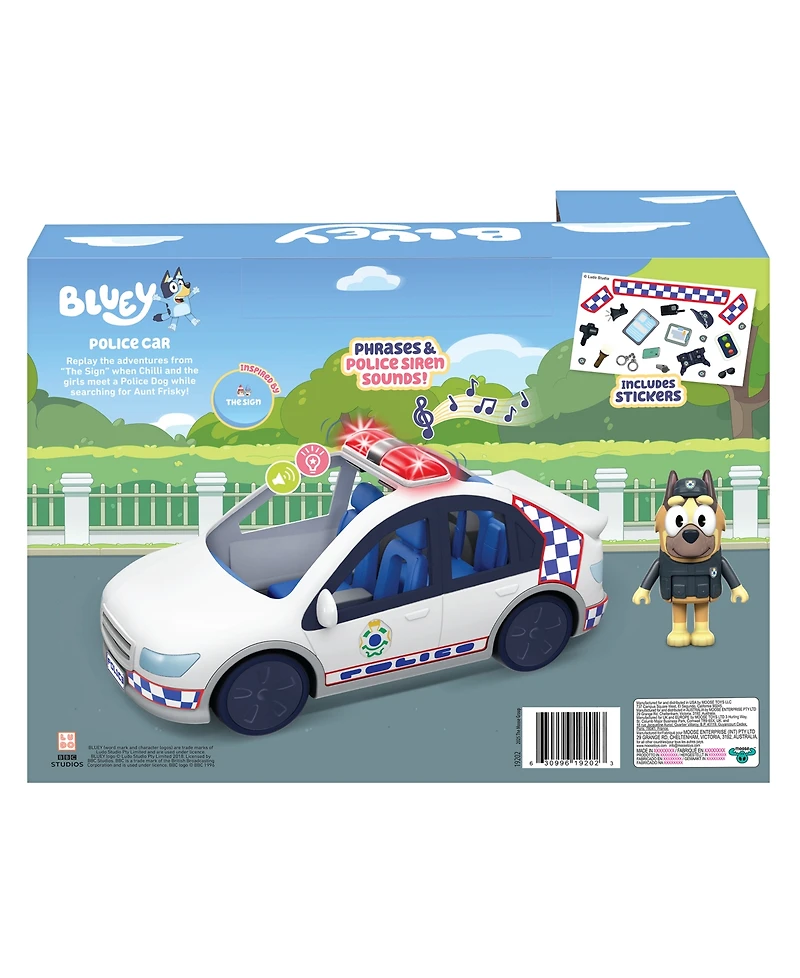 Bluey Police Car with Police Man S14