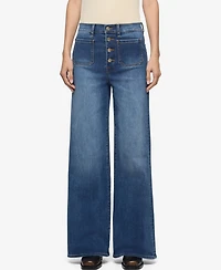 7 For All Mankind Women's Ultra Wide Leg Jeans