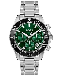 Hugo Boss Men's Sealiner Quartz Chrono Stainless Steel Watch