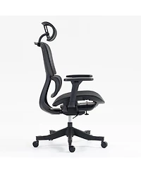 Boyel Living High Back Mesh Office Chair with 4D Armrests & Recline