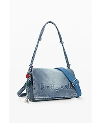 Desigual Women's Medium denim charms bag