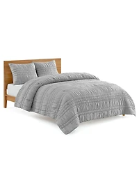 Ugg Devon Tide Ruched 3-Pc. Comforter Set, Full/Queen