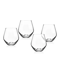 Godinger Meridian Stemless Wine Glasses, Set of 4