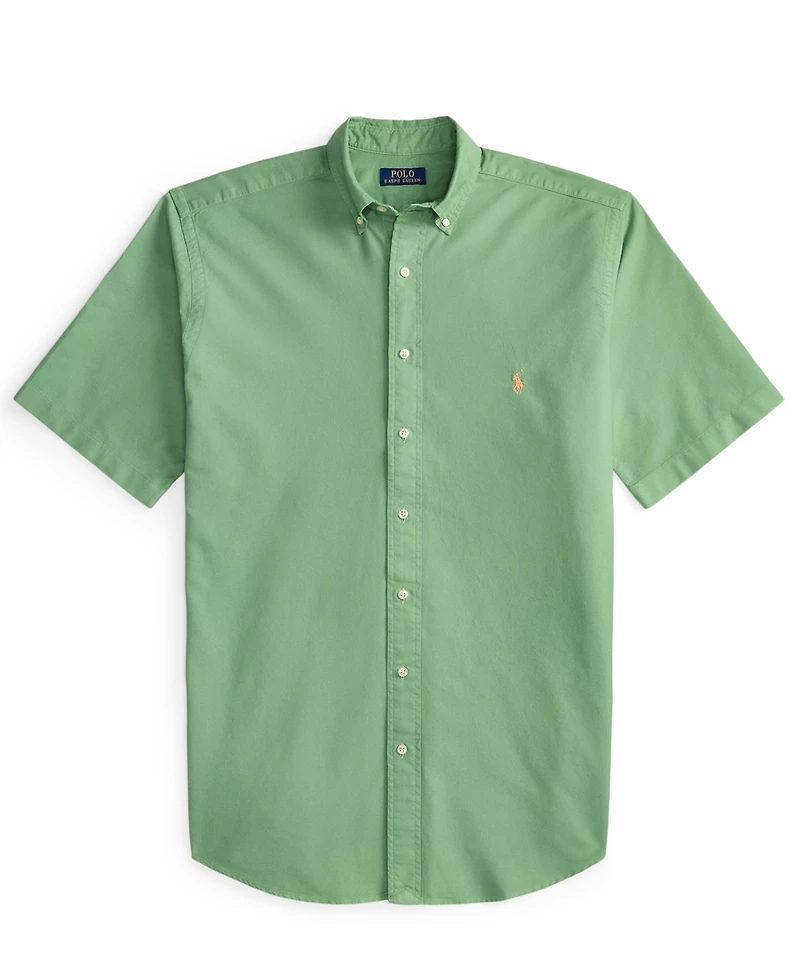 Polo Ralph Lauren Men's Big & Tall Garment-Dyed Oxford Shirt