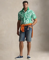 Polo Ralph Lauren Men's Big & Tall Short-Sleeve Tropical Print Shirt