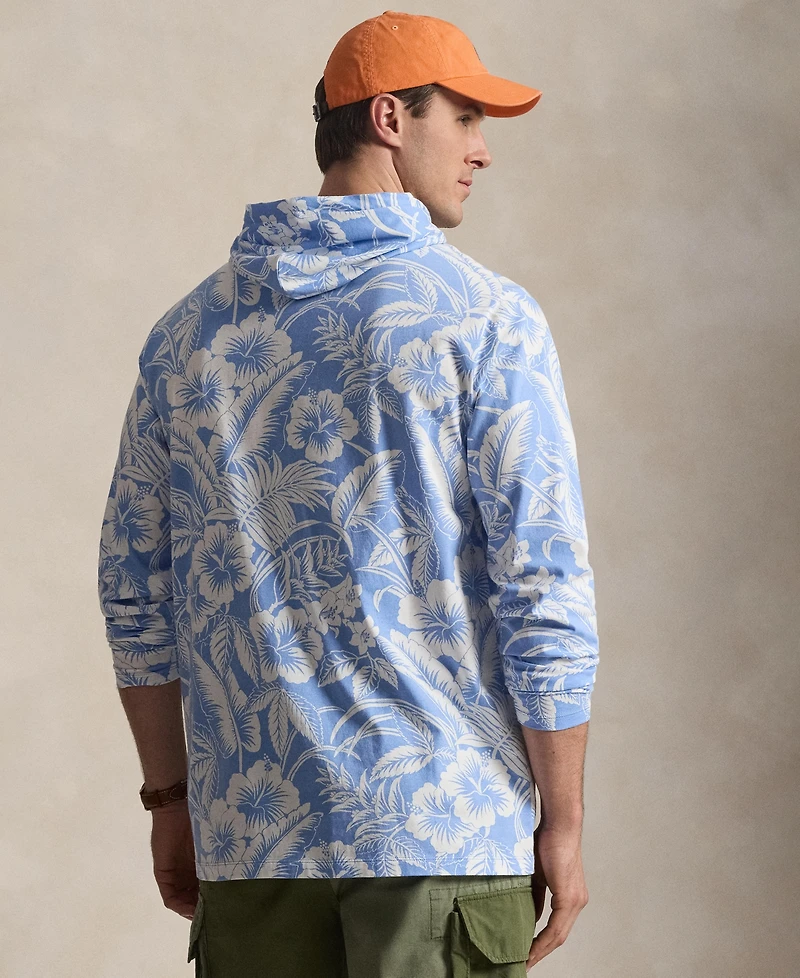 Polo Ralph Lauren Men's Big & Tall Tropical Print Hooded T-Shirt