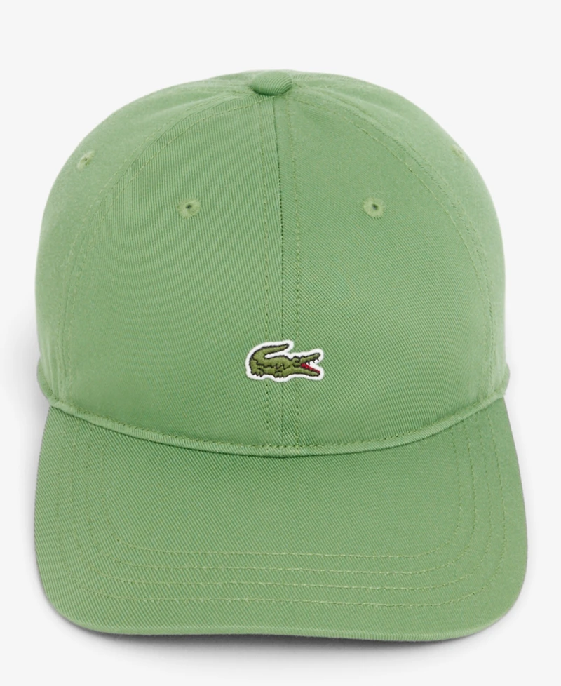 Lacoste Men's Adjustable Strap Twill Cap