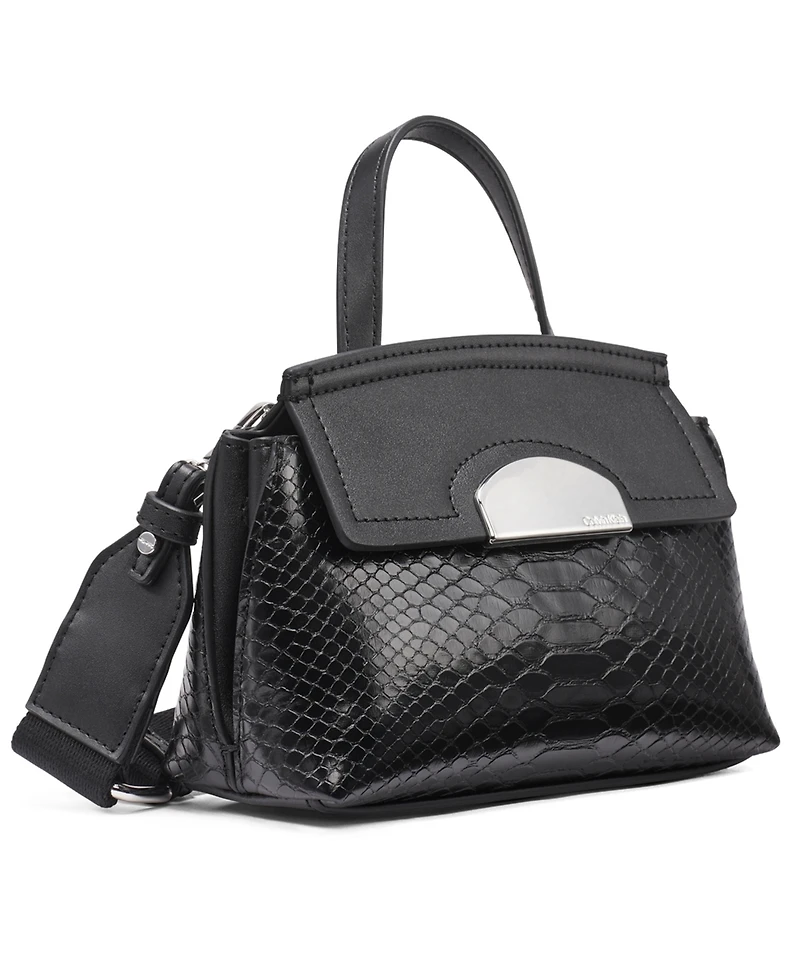 Calvin Klein Arabella Snake Small Crossbody Bag