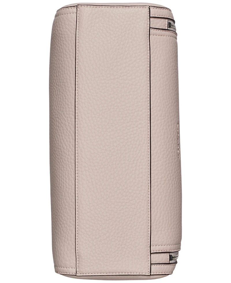 Calvin Klein Garnet Triple Compartment Top Zipper Satchel