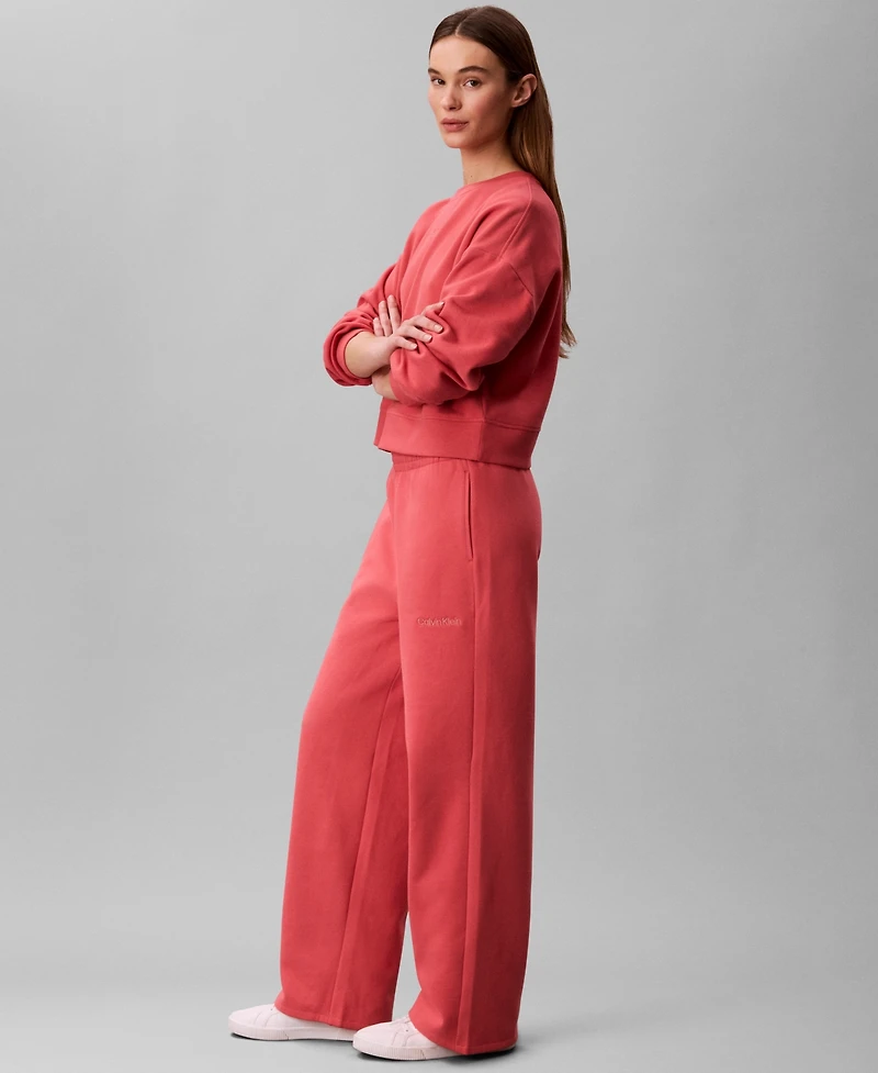 Calvin Klein Performance Women's Brushed Straight Leg Joggers