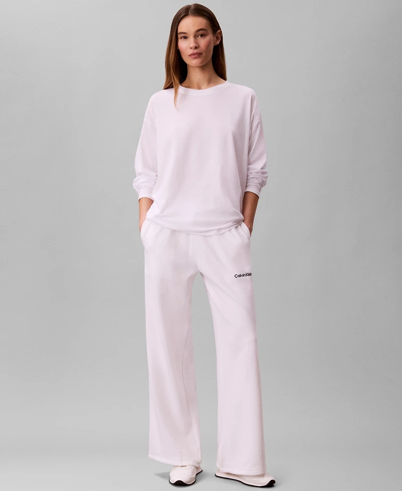 Calvin Klein Performance Women's Classic-Fit Long-Sleeve T-Shirt