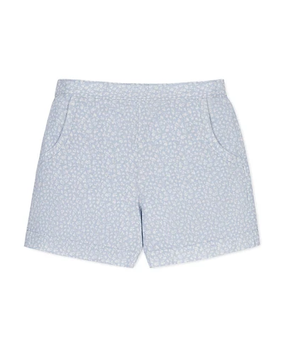 Hope & Henry Toddler Girls' Linen Pull-On Short