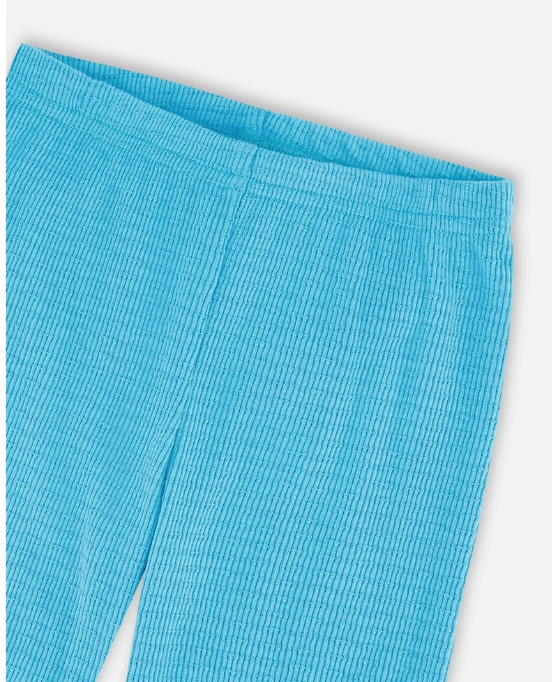Deux par Baby Girls Crinkle Jersey Leggings