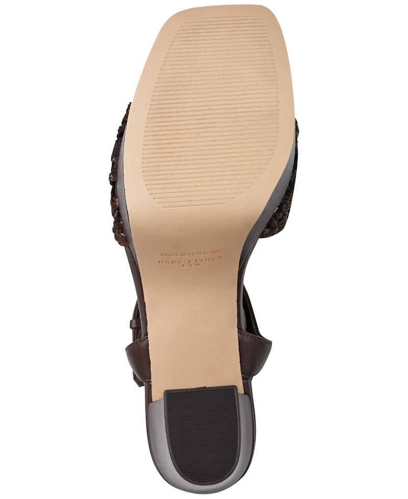 Marc Fisher Ltd Women's Cabell Block Heel Dress Sandals