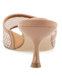 Christian Siriano Women's Lakli Kitten Heel Sandal