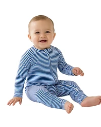 Motette Boys Cobalt Stripe Bamboo Sleeper