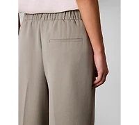 Calvin Klein Women's Casual Straight Twill Pants