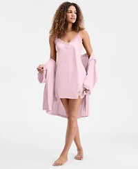 I.n.c. International Concepts Women's Lace-Trim Satin Chemise