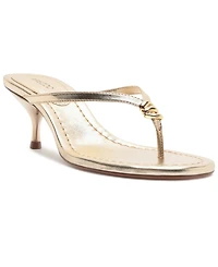 Arezzo Women's Lia Slip-On Low Stiletto Sandals