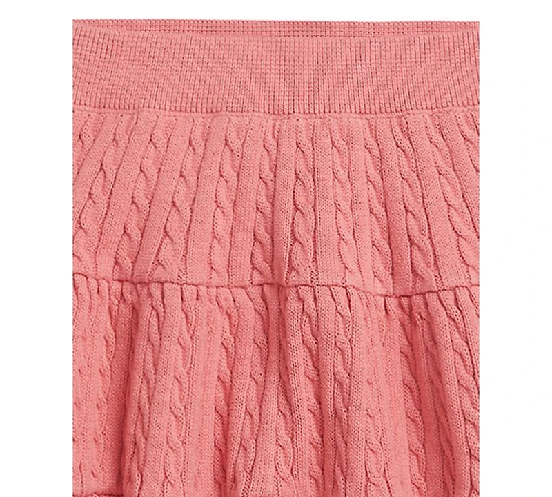 Polo Ralph Lauren Girls' 2T-6X Mini-Cable Tiered Skirt