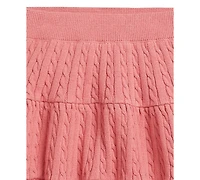 Polo Ralph Lauren Girls' 2T-6X Mini-Cable Tiered Skirt