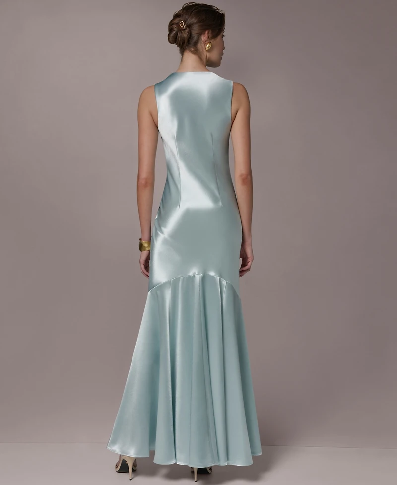 Donna Karan New York Women's Cowl Neck Ball Gown