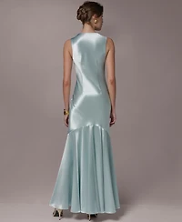 Donna Karan New York Women's Cowl Neck Ball Gown