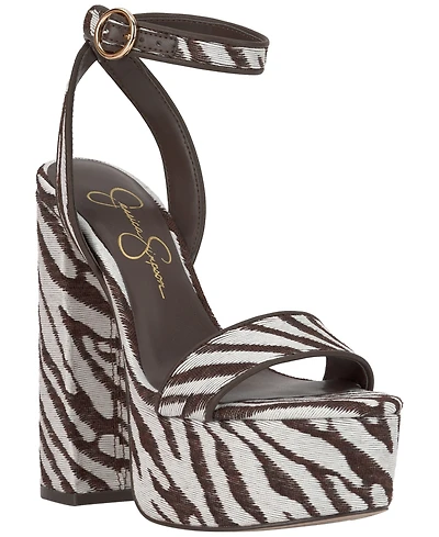 Jessica Simpson Women's Axtyn Platform Block-Heel Sandals