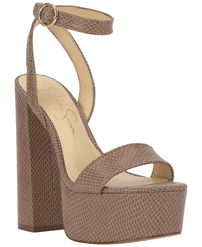 Jessica Simpson Women's Axtyn Platform Block-Heel Sandals