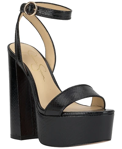 Jessica Simpson Women's Axtyn Platform Block-Heel Sandals