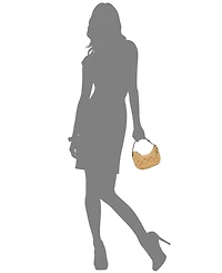 Patricia Nash Morgana Scalloped Raffia Mini Shoulder Bag