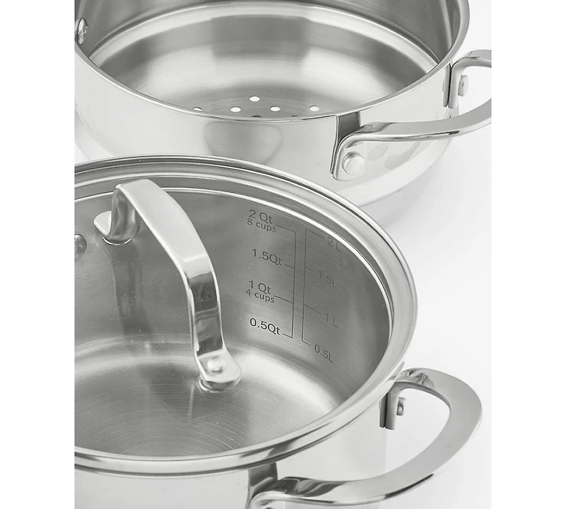 The Cellar Stainless Steel 8-Piece Cookware Set, Macy's Exclusive