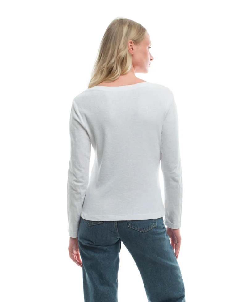 Wilt Clothing Women's Deep V Slim Tee