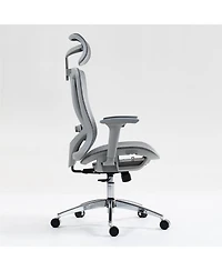 Boyel Living High-Back Mesh Office Chair with 3D Armrests & Adjustable Recline, Black