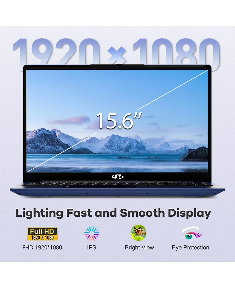 Nimo 15.6 Gaming Laptop Amd Ryzen 5 6600H 6-Cores 32GB DDR5 Ram 1TB Ssd 4.5GHz