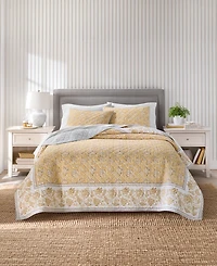 Charter Club Valencia Jacobean 3-Pc. Quilt Set, King, Macy's Exclusive
