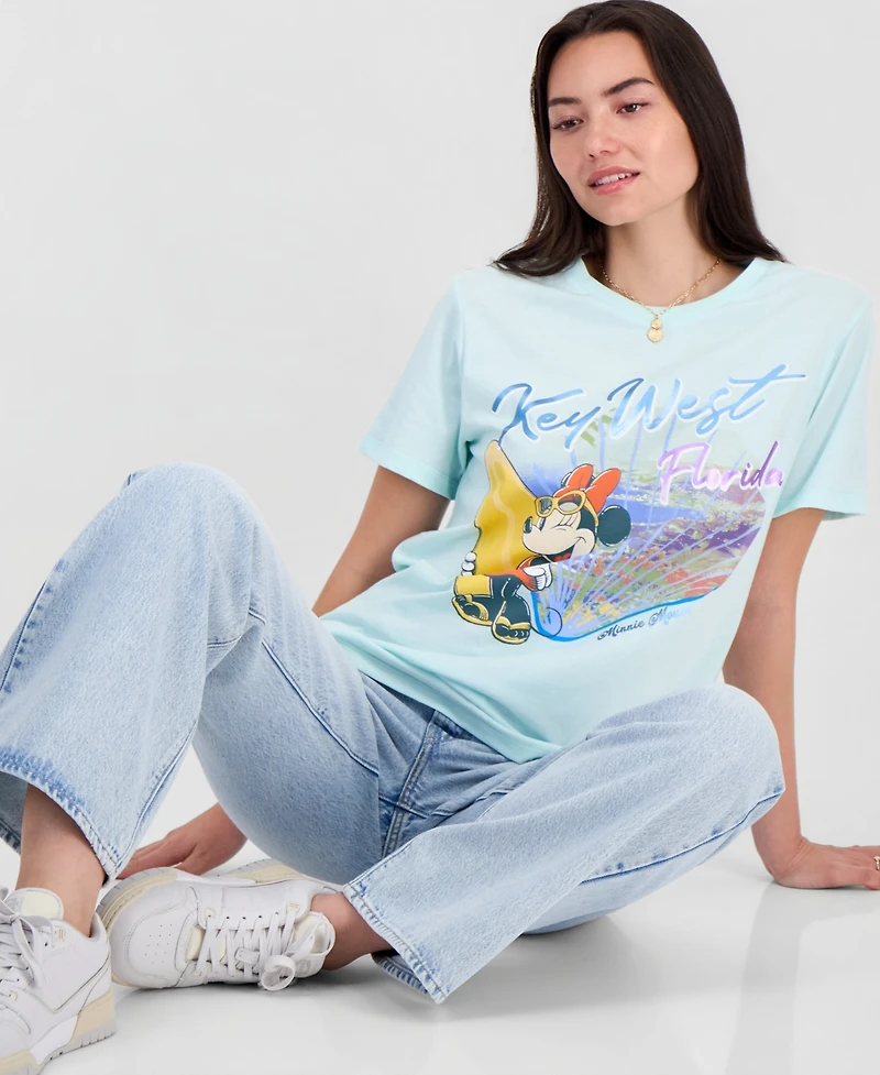 Grayson Threads, The Label Juniors' Minnie Key West Graphic T-Shirt