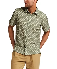 Vintage & Black Men's Printed Regular-Fit Collared Shirt