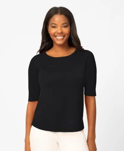 Melissa Paige Womens Cable Round Hem Sweater Macys Exclusive