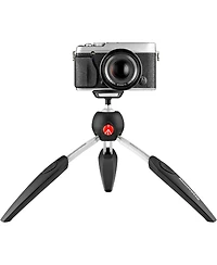 Manfrotto Pixi Evo 2-Section Aluminum Mini Tripod, Black