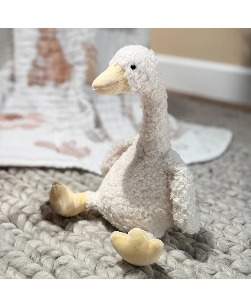Lambs & Ivy Signature Bunny Hop Plush Goose Stuffed Animal Toy - Lucy