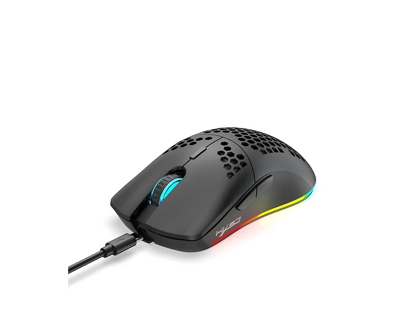 Risokeys Honeycomb Hollow Wireless Gaming Mouse