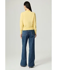 Nocturne Women's Relaxed Polo Knit Sweater