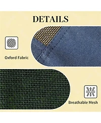 Aostirmotor Portable Elevated Dog Cot - Breathable Cooling Bed with Modern Frame